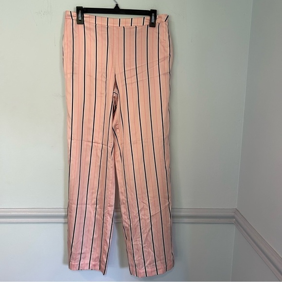 Victoria’s Secret Pink & Black Striped Long Sleeve Pajama Set Size Large - Picture 9 of 16